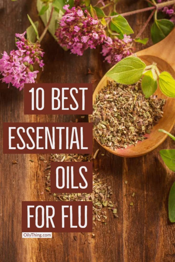 10 Best Essential Oils For Flu pinterest image