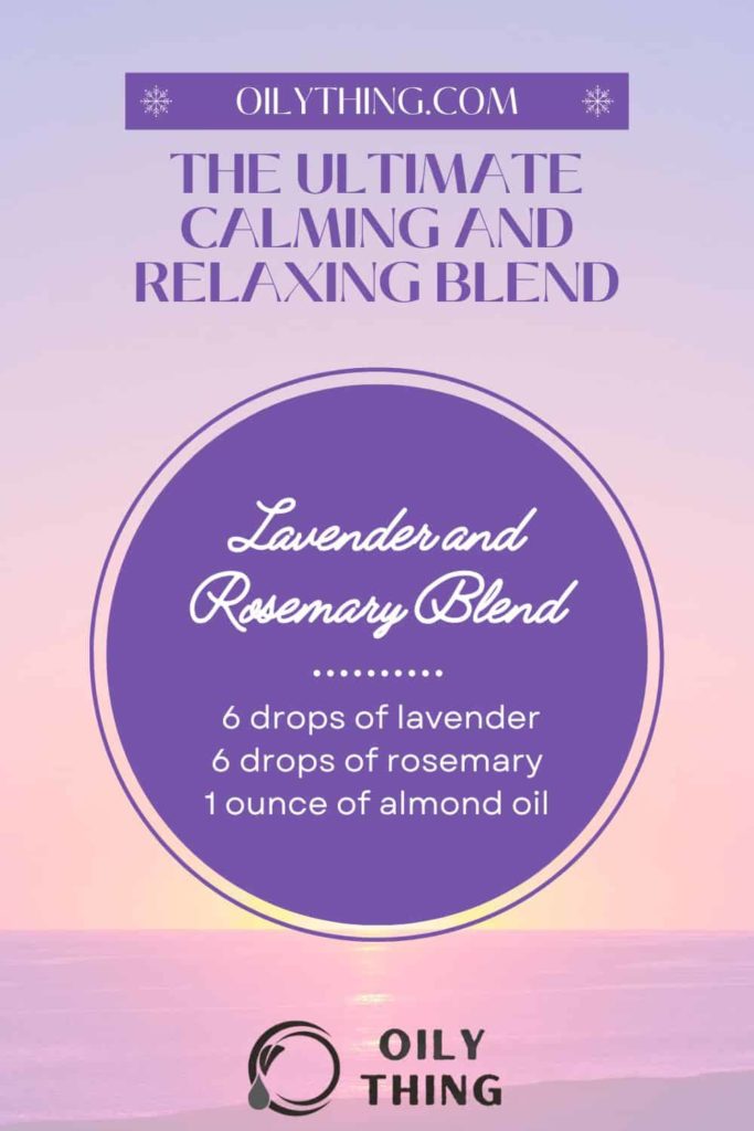 The ultimate calming and relaxing blend for Pinterest pin image